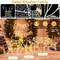 3 Sets of Reindeer Family Lighted 2D Christmas Deer Decoration Warm Yellow Light 3 Lighting Modes Buck Doe Fawn Indoor Outdoor Christmas Decoration